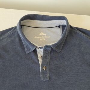 Tommy Bahama Navy Polo Shirt for Men